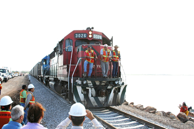 Apertura de tramo ferroviario Guaymas-Empalme