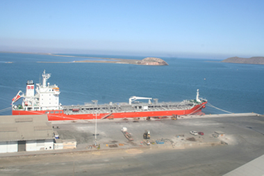 Inicio de operaciones de la ampliación  del muelle 4 del puerto de Guaymas