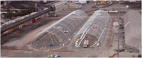 Construcción de dos bodegas para almacenamiento de carga general